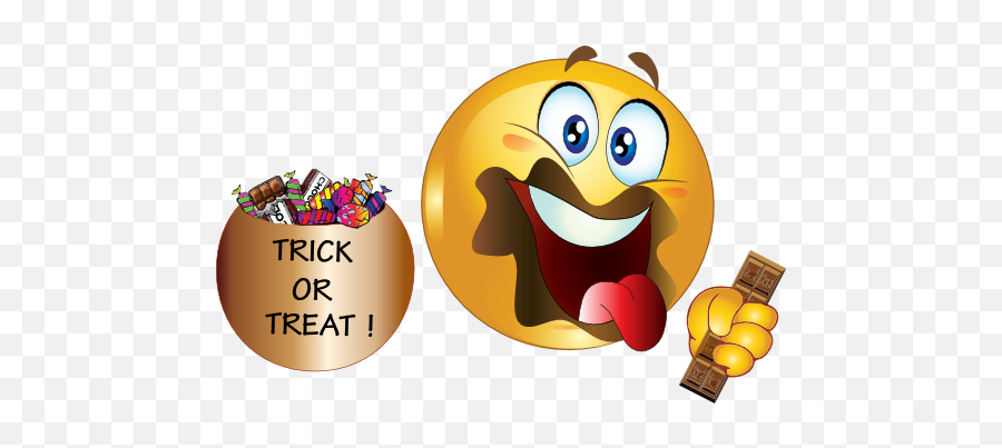 Candy Boy Smiley Emoticon Clipart - Chocolate Emoji,Thanksgiving Emoticons Free