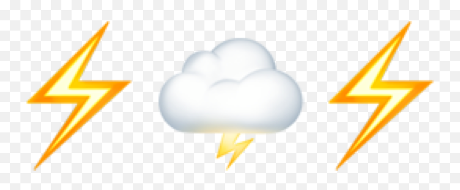 Emojis Emoji Lightning Overlay Overlays - Clip Art,Lightning Emoji Png