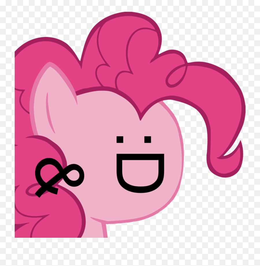 Emoticon Face Pinkie Pie - Pinkie Pie Emoji,Emoticon D