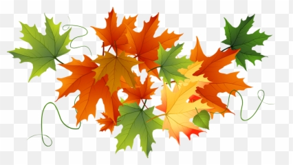 Leaf Clipart Autumn Leaves - Transparent Fall Leaf Clipart Emoji,Autumn Leaves Emoji