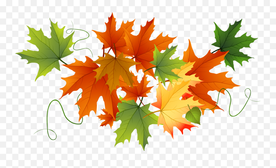 Leaf Clipart Autumn Leaves - Transparent Fall Leaf Clipart Emoji,Autumn Leaves Emoji