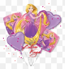 Rapunzel Bouquet - Princess Emoji