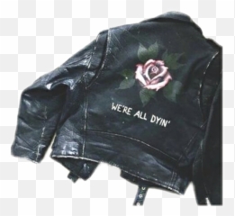 Jacketroseleatherleatherjacket - Leather Jacket Emoji,Leather Jacket Emoji