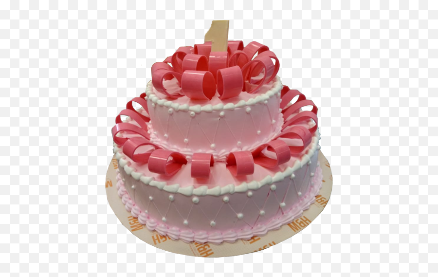 Pink Ribbon Cake - Cake Decorating Emoji,Pink Emoji Cake