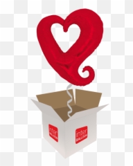 Wales Helium Balloon Delivery In A Box - Happy 80th Birthday Png Transparent Emoji,Heart Clover Beer Night Emoji