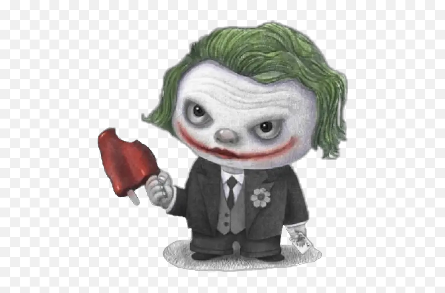 Joker By John Stickers For Whatsapp - Figurine Emoji,Joker Emoji