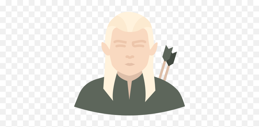 Elf Legolas Lord Of The Rings Orlando Bloom Icon - Lord Of The Rings Character Icons Emoji,Elf Emoji