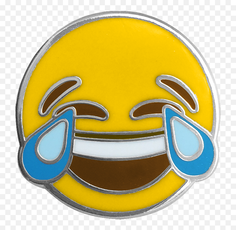 Download Joy Emoji Pin - Emoji Png Image With No Background Circle,Emoji Pin