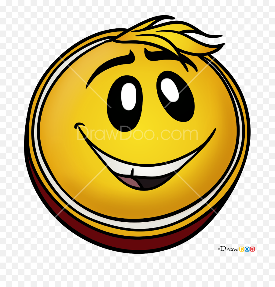 How To Draw Logo Emoji Movie - Smiley,Emoticon Movie