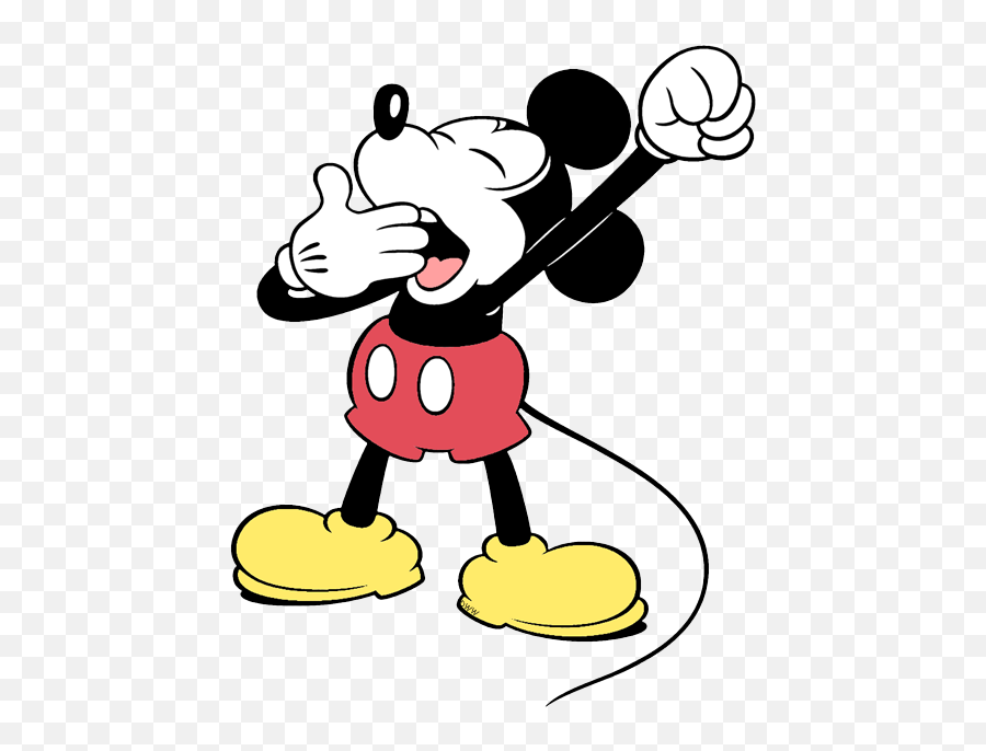 Classic Mickey Mouse Clip Art 2 Disney Clip Art Galore - Mickey Mouse Yawning Emoji,Mickey Mouse Emoticon
