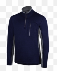 Menu0027s Fortitude Quarter Zip - NavyHeather Emoji