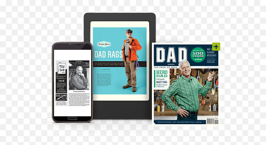 Dad Magazine Quirk Books Publishers U0026 Seekers Of All - Dad Magazine Emoji,Father's Day Emoticons