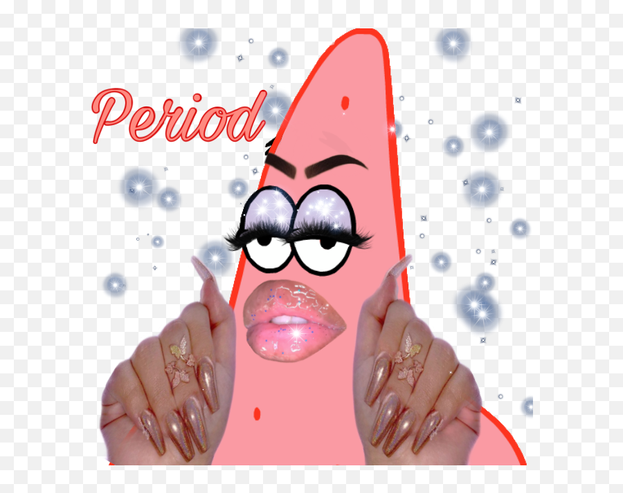 Period Spongebob Patrick Image - Spongebob With Nails Meme Emoji,Spongebob Emoji