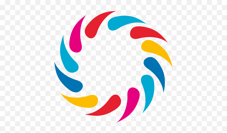 Multicolor Swirls Circle Logo - Transparent Png U0026 Svg Vector Vector Circle Png Logo Emoji,Swirl Emoji