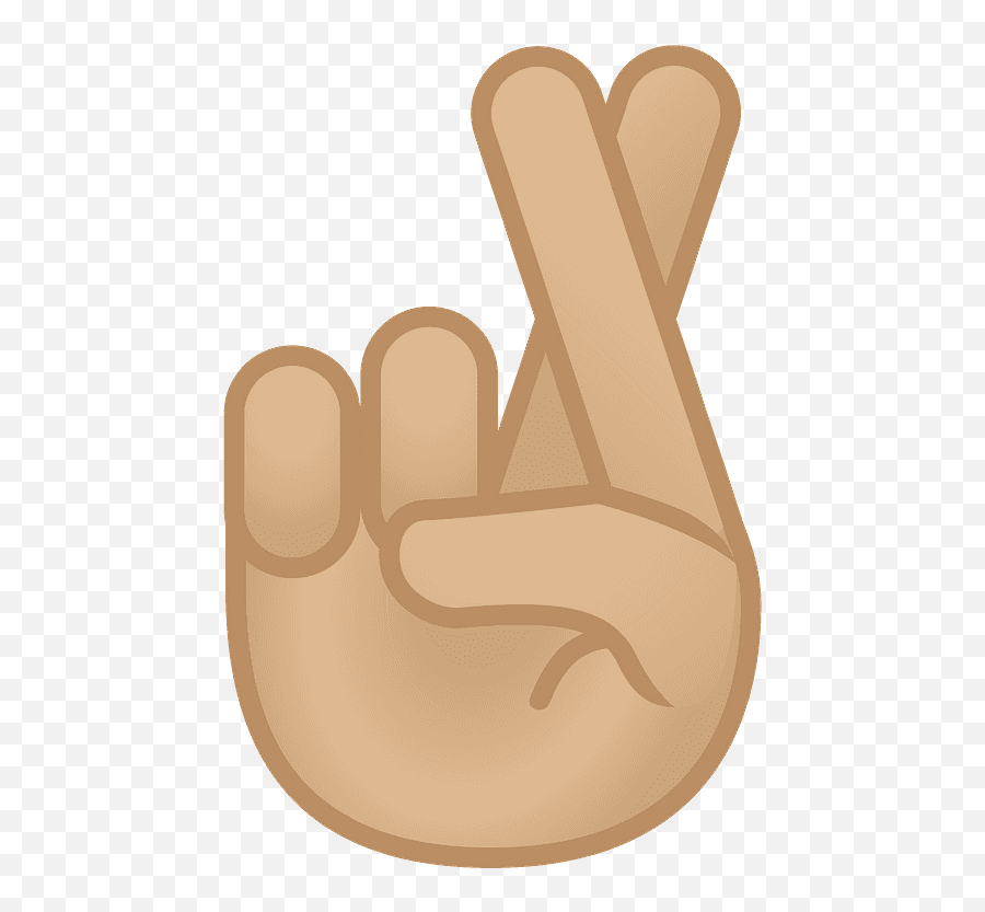 Crossed Fingers Emoji Clipart Free Download Transparent - Android Crossed Fingers Emoji,Metal Hand Emoji