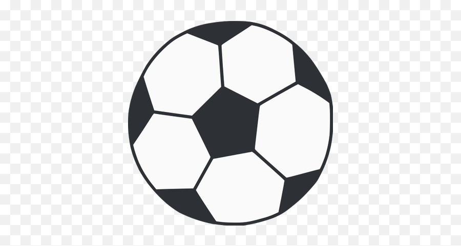 Soccer Ball Graphic - Sports Clip Art Black And White Emoji,Soccer Emoji