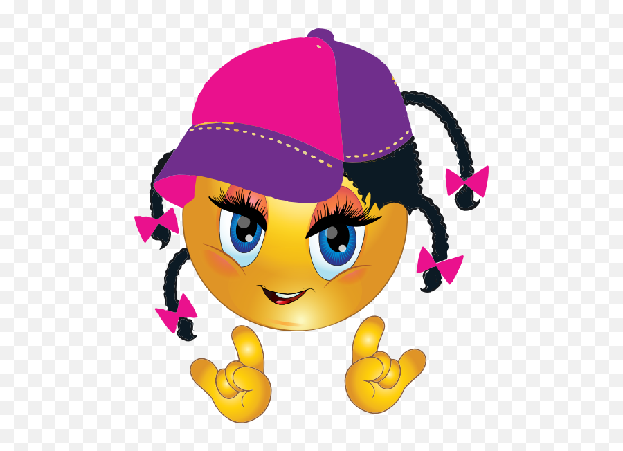 African Girl Smiley Emoticon Clipart - Funny Emoji Faces Girl,Unsure  Emoticon - free transparent emoji 