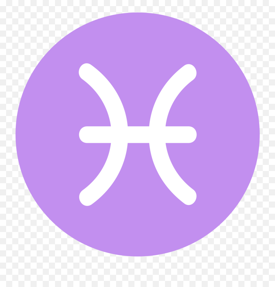 Emojione 2653 - Simbolo Signo De Peixes Png Emoji,X Emoji
