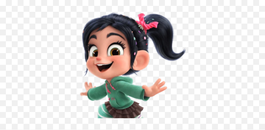 Vanellope Von Schweetz - Character Vanellope Von Schweetz Emoji,Rosy Cheeks Emoji