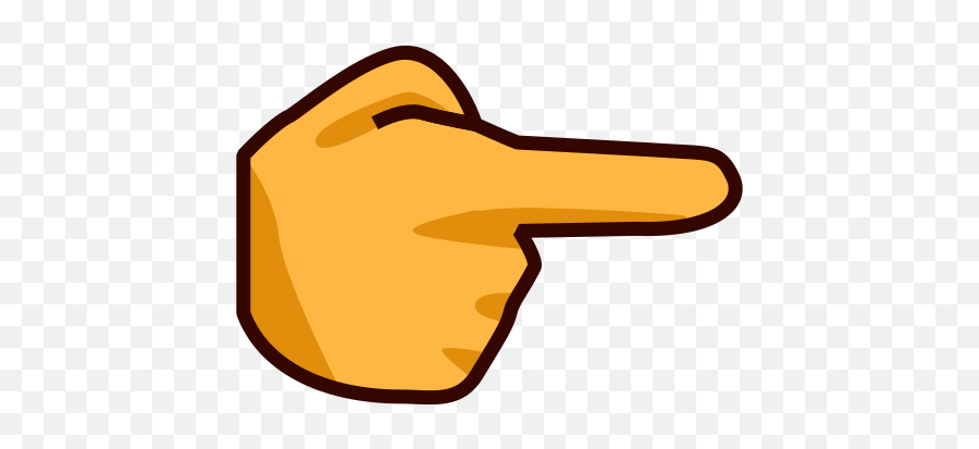 Finger Pointing Emoji Png Picture - Point Right Emoji,Pointing Finger Emojis
