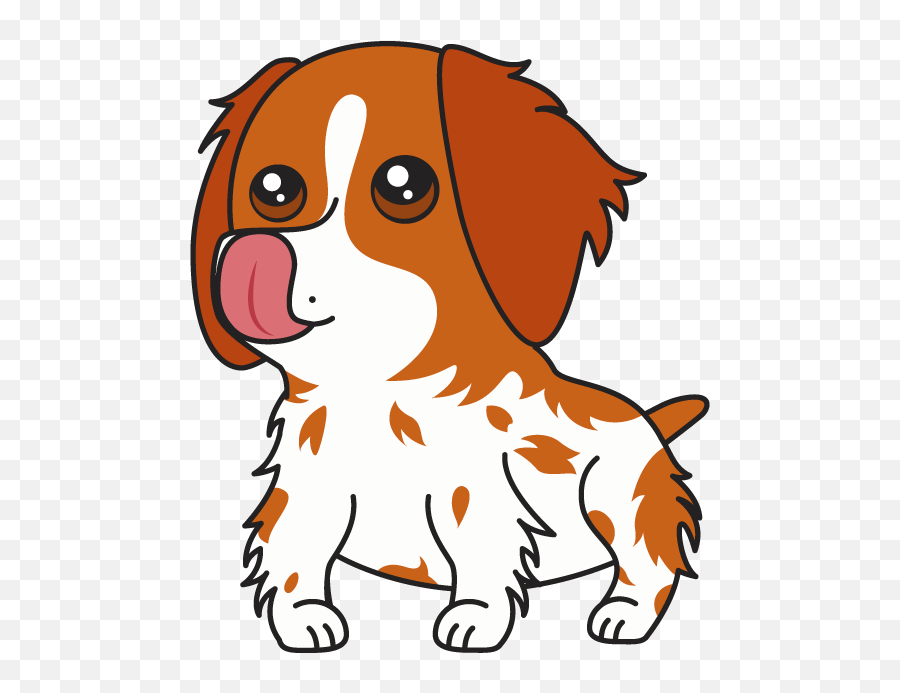 Honey The Brittany Spaniel - Companion Dog Emoji,Honey Emoji Iphone