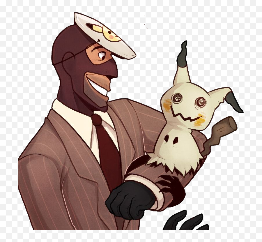 Tf2 Spy Tf2spy Pokemon Mimikyu Teamfortress2 Teamfortre - Tf2 Crossover Emoji,Spy Emoji