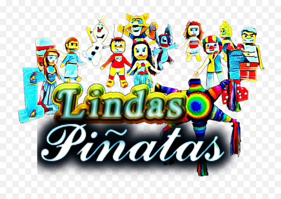 Piñatas Vintage Arte - Graphic Design Emoji,Emoji Pinatas