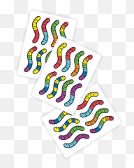 Temporary Tatttoos Food Collection - Duckystreet Sour Gummy Worm Tattoo Emoji,Sour Face Emoji