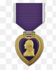 Picture - Purple Heart Medal Emoji