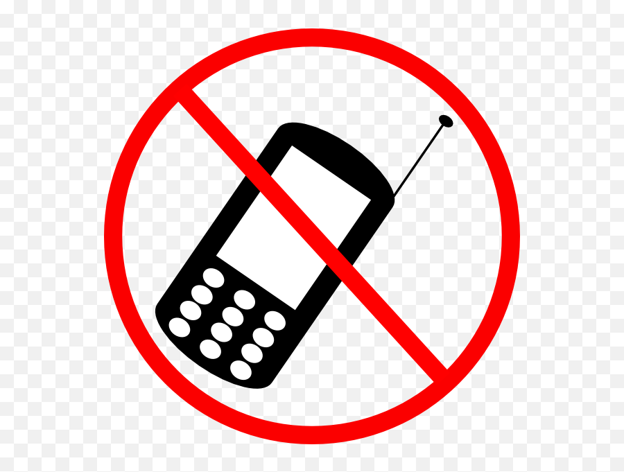 No Phone Clipart - No Cell Phone Clipart Emoji,No Phone Emoji