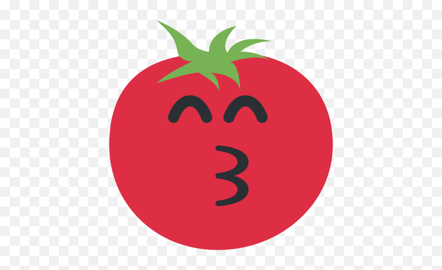 Emoji Bot - Dibujo Infantil De Tomate,Eyes Looking To The Side Emoji