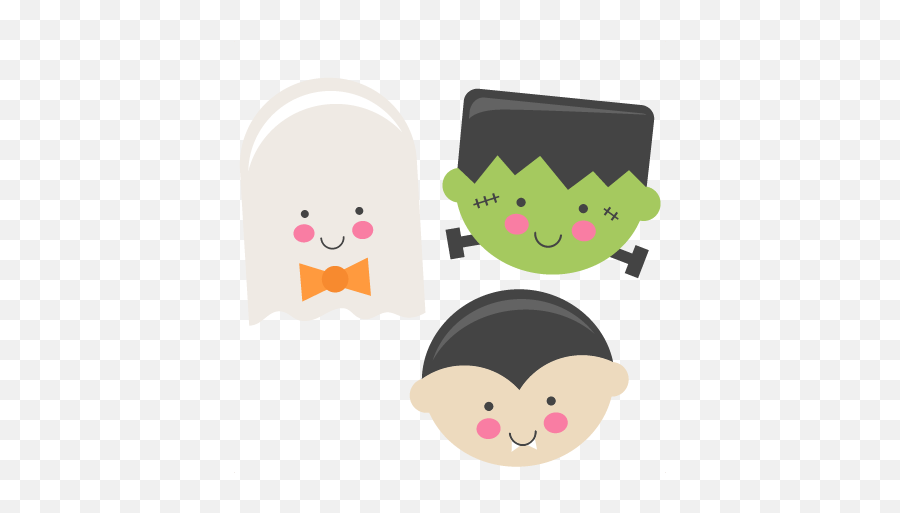Frankenstein Large Cute Halloween Set Clipart - Frankenstein Cute Halloween Clipart Emoji,Frankenstein Emoji