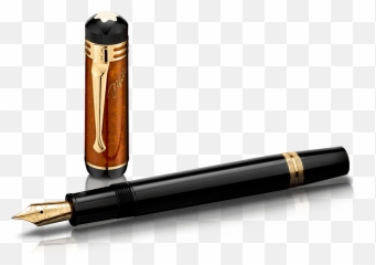 Clip Art Best Japanese Pens - Montblanc Friedrich Schiller Special Fountain Pen Emoji,Pen Emoji
