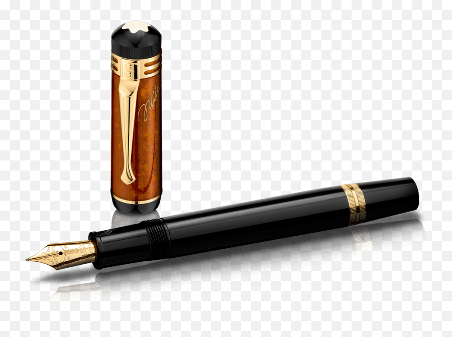 Clip Art Best Japanese Pens - Montblanc Friedrich Schiller Special Fountain Pen Emoji,Pen Emoji