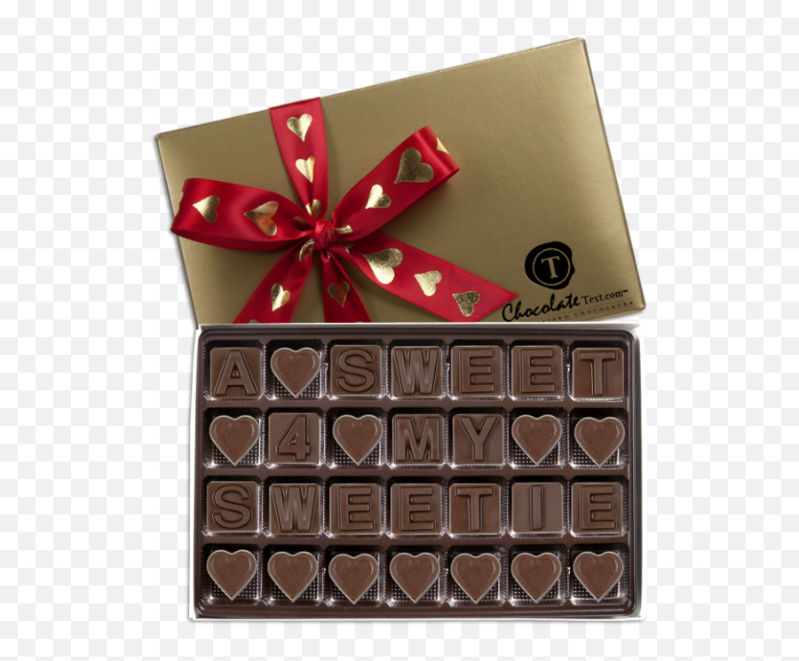 Personalized Chocolates Perfect For Valentineu0027s Day - Chocolate Pic Hd Gift Emoji,Gift Emojis