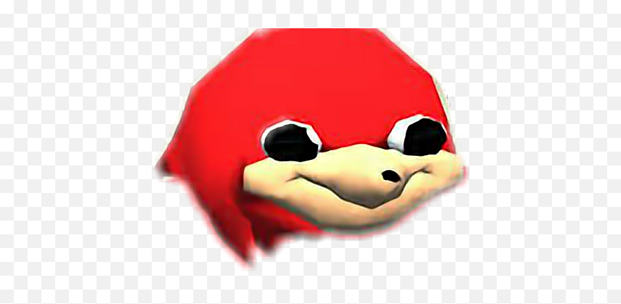 Knuckles - Ugandan Knuckles Head Png Emoji,Uganda Knuckles Emoji