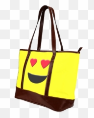 Emoticon Heart Smiley Tote Handbag Model 1642 ID D352869 - Emoji