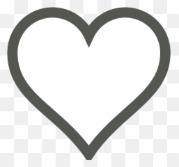 Heart Icon White 262229 - Free Icons Library Transparent Background Emoji