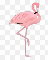 Flamingo Free To Use Clipart 2 - Transparent Background Flamingo Clipart Emoji,Flamingo Emoji