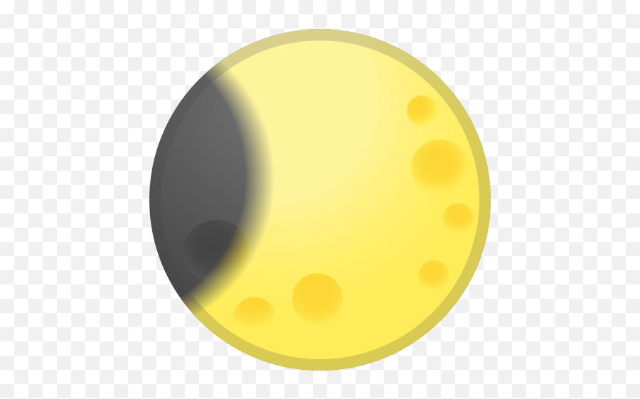 Waning Crescent Moon Icon - Crescent Emoji,Crescent Moon Emoji