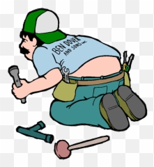 Plumber Plumbing Pipes - Crack Emoji