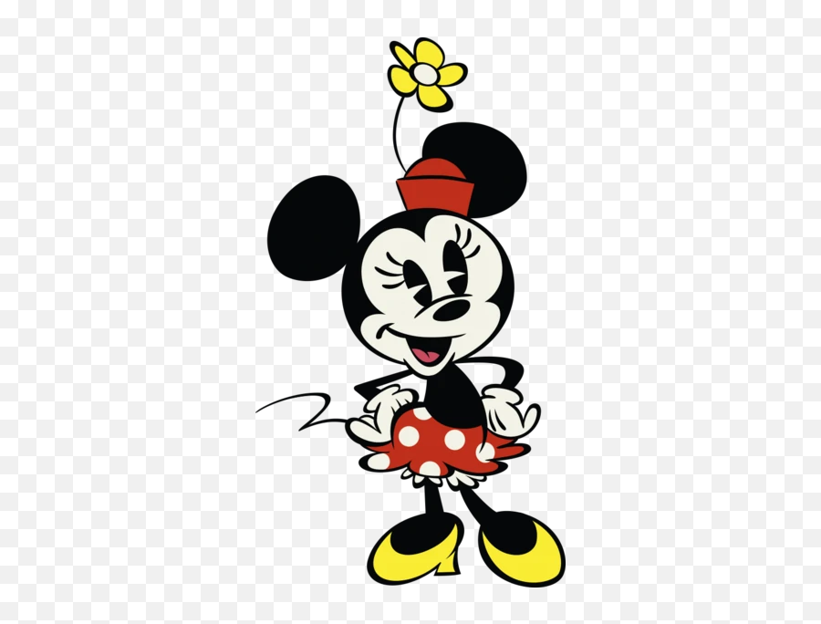 Minnie Mouse - Minnie Mouse Shorts Emoji,Car Grandma Flower Emoji