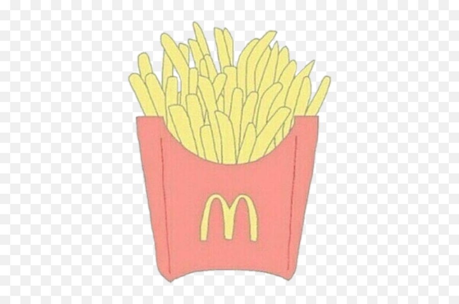 Comida Tumblr Macdonalds Emoji - Fries Png,Paper And Knife Emoji