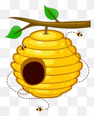 Honey Clipart Png - Bee Hive Clipart Png Emoji,Beehive Emoji