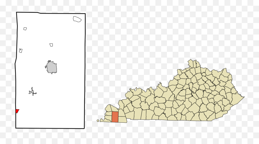 Graves County Kentucky Incorporated - Map Of Kentucky Counties Emoji,Interactive Emoji
