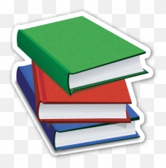 Block Books Emoji Png - Emojis