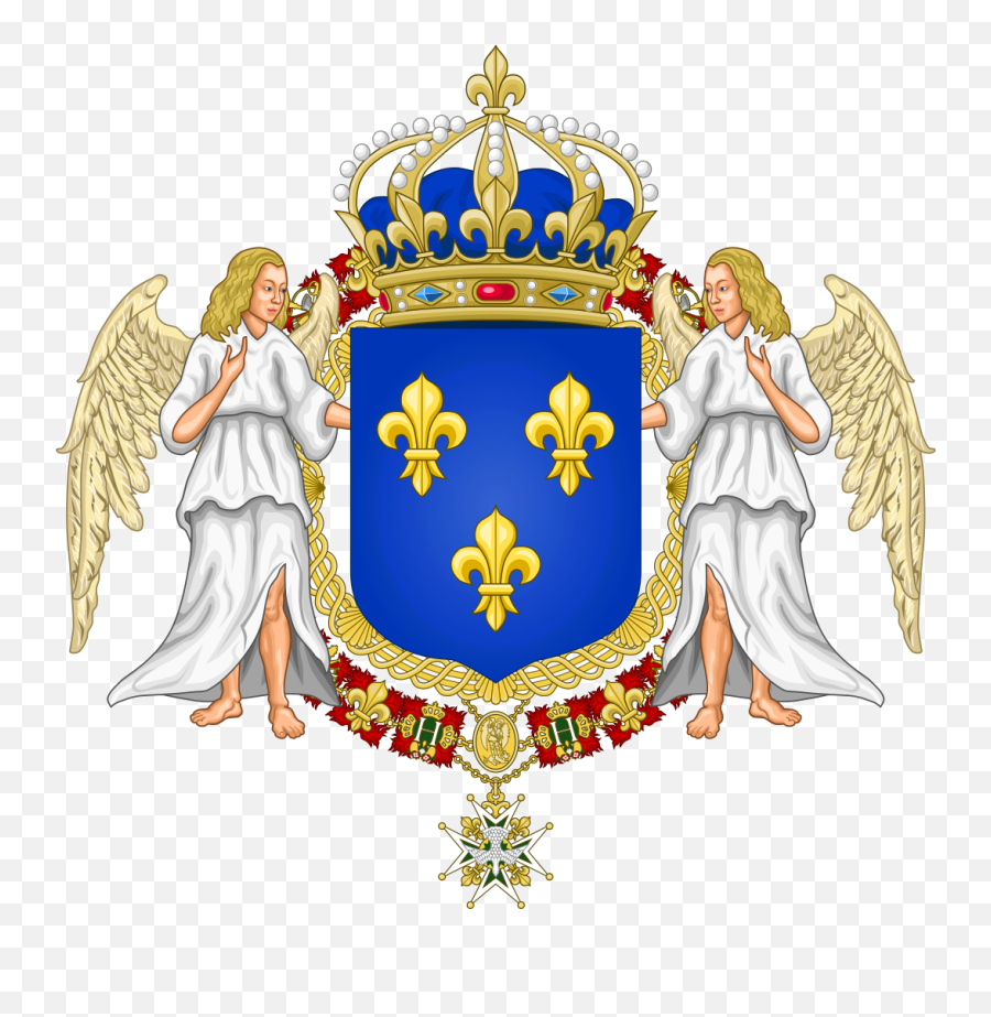 Royal Coat Of Arms Of France - Louis Xvi French Flag Emoji,Louisiana Flag Emoji