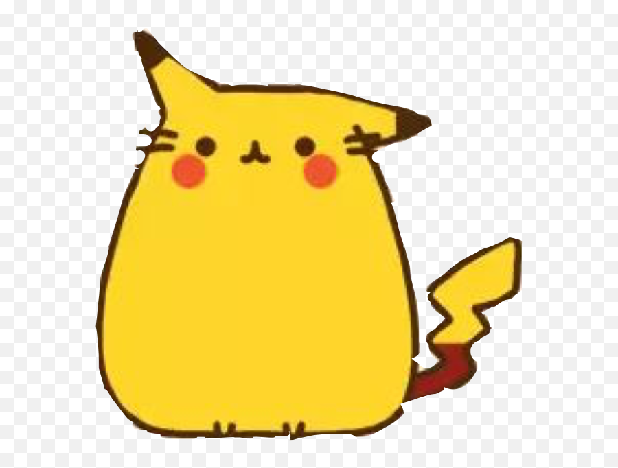 Emoji Emojicat Cat Freetoedit - Kawaii Pikachu Pusheen,Pikachu Emoji
