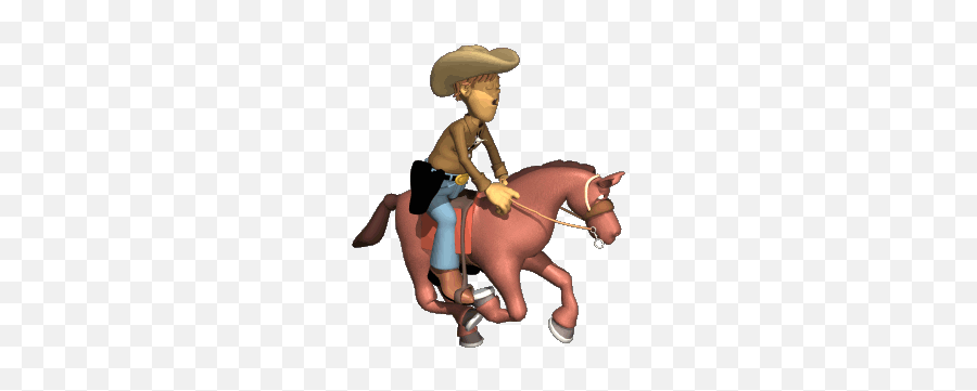 Hell Ride Stickers For Android Ios - Cowboy Riding Horse Animated Gif Emoji,Horse Riding Emoji