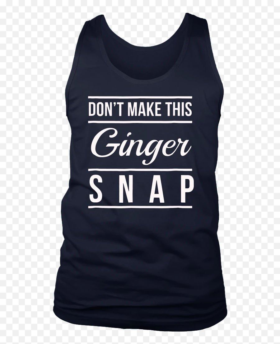 Ginger Snap Funny T Shirt Redhead Meme - Active Tank Emoji,Sunglasses Emoji Snap